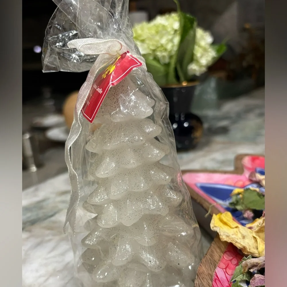 Christmas tree candle
